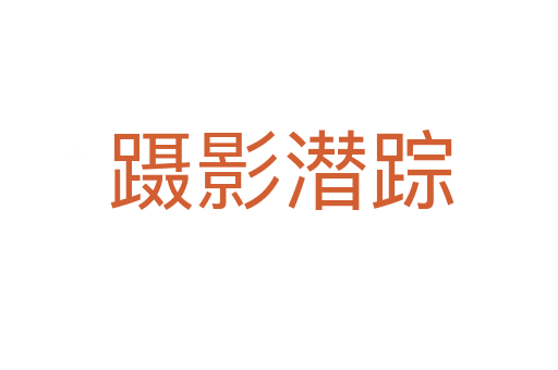 蹑影潜踪