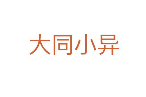 大同小异