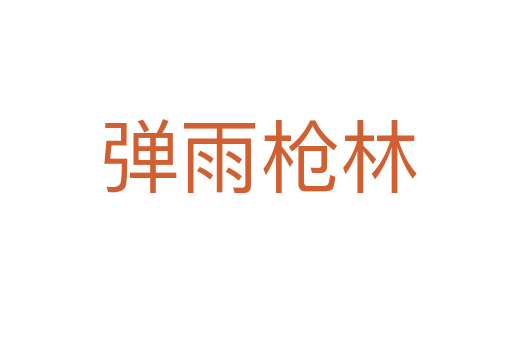 弹雨枪林