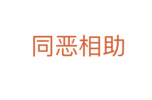 同恶相助