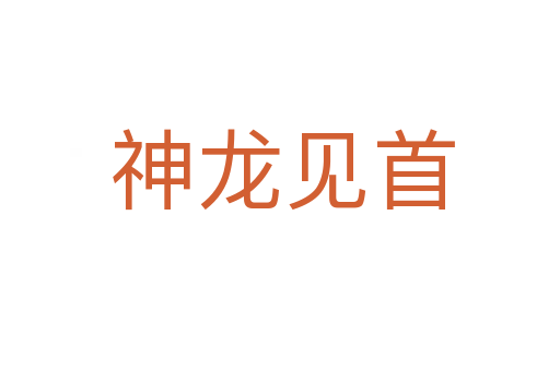 神龙见首