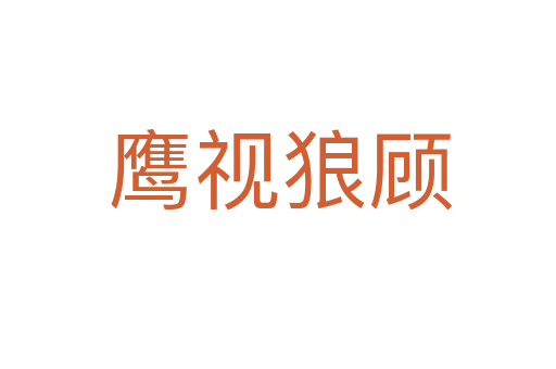 鹰视狼顾