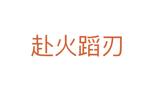 赴火蹈刃