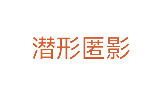 潜形匿影