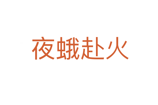 夜蛾赴火
