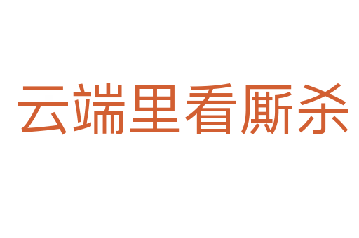 云端里看厮杀