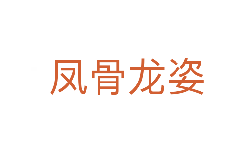 凤骨龙姿