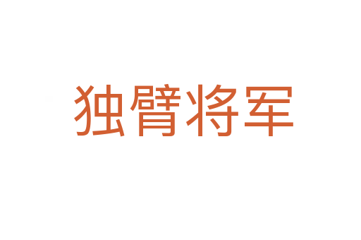 独臂将军