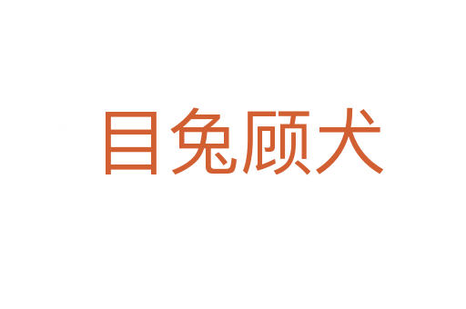 目兔顾犬