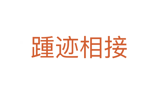 踵迹相接
