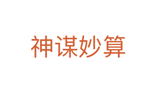 神谋妙算