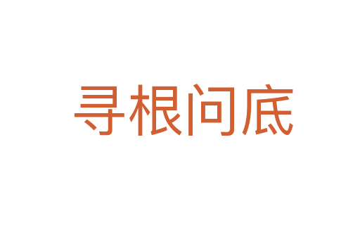 寻根问底