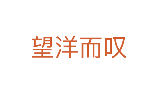 望洋而叹