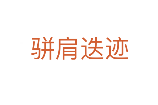 骈肩迭迹