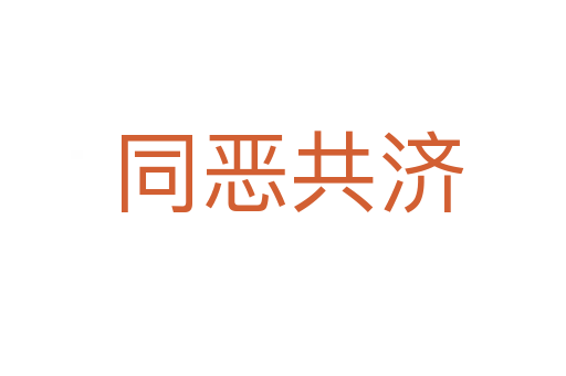 同恶共济