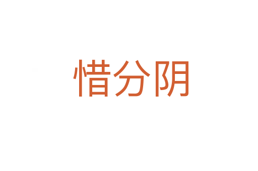 惜分阴