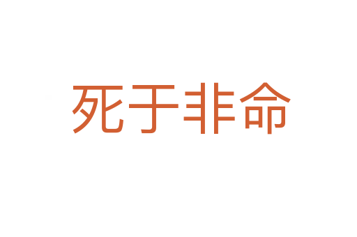 死于非命