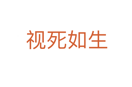 视死如生