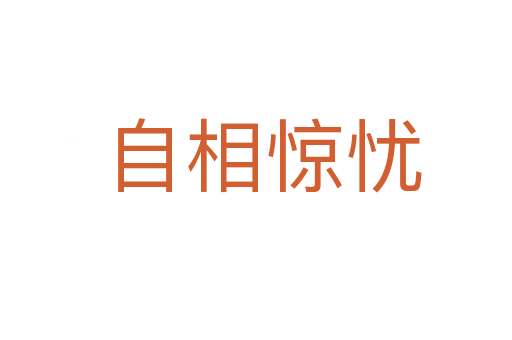 自相惊忧