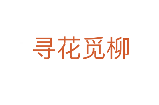寻花觅柳