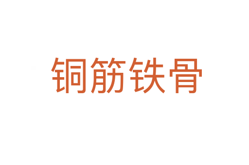 铜筋铁骨