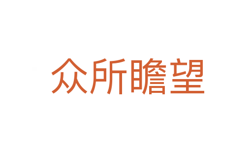 众所瞻望