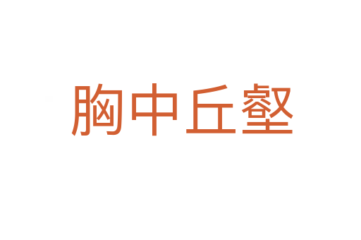 胸中丘壑
