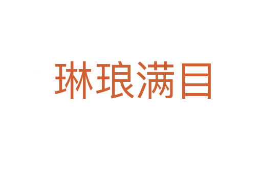 琳琅满目