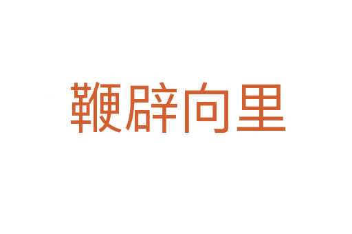鞭辟向里