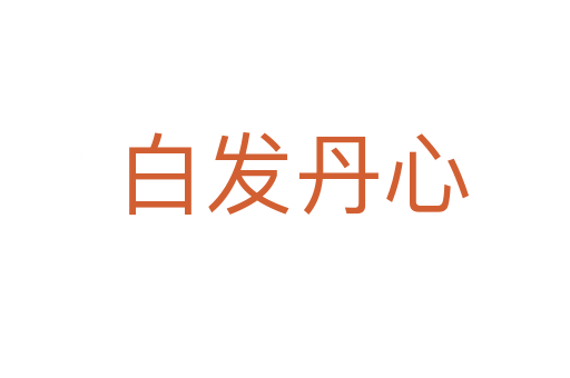 白发丹心