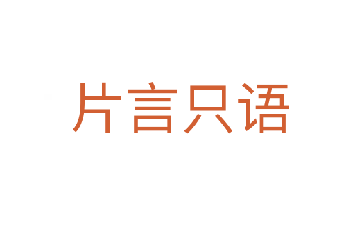 片言只语