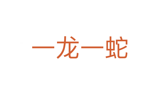 一龙一蛇