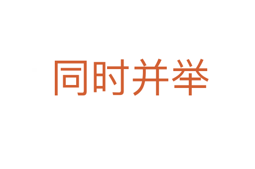 同时并举