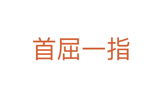 首屈一指