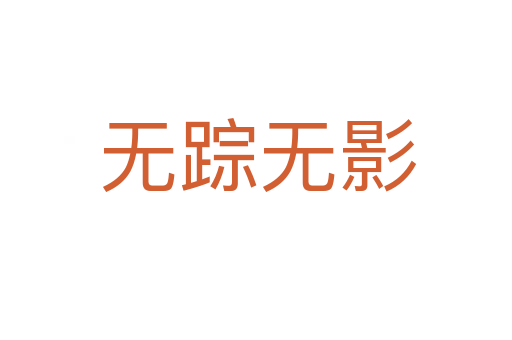无踪无影