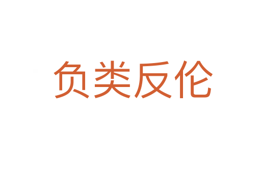 负类反伦