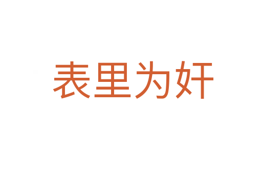 表里为奸