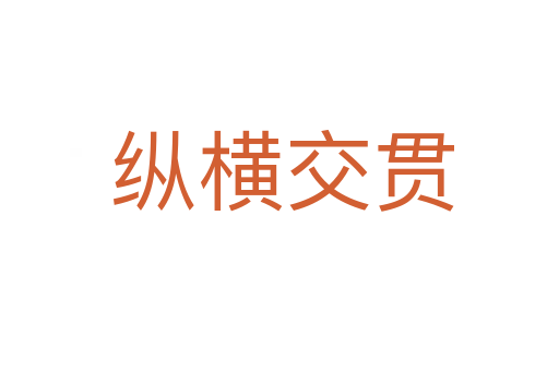 纵横交贯