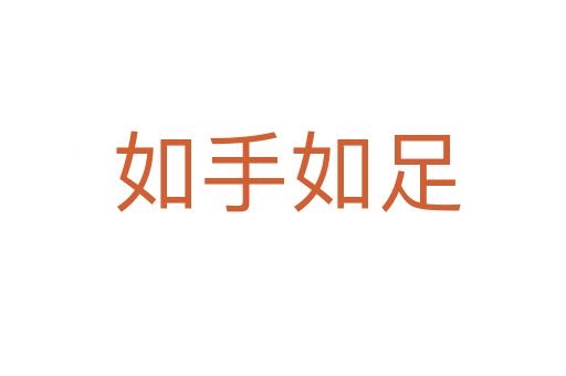 如手如足