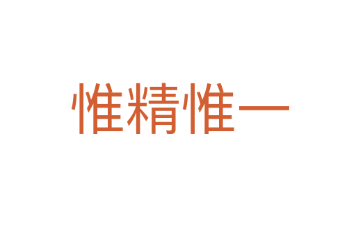 惟精惟一