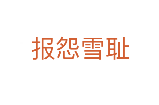 报怨雪耻