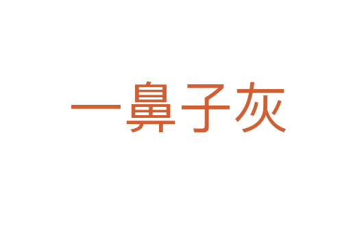 一鼻子灰