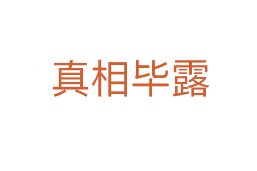 真相毕露