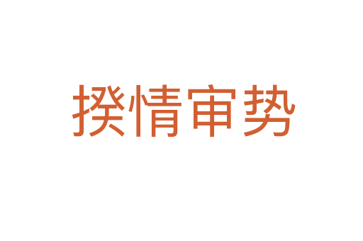 揆情审势