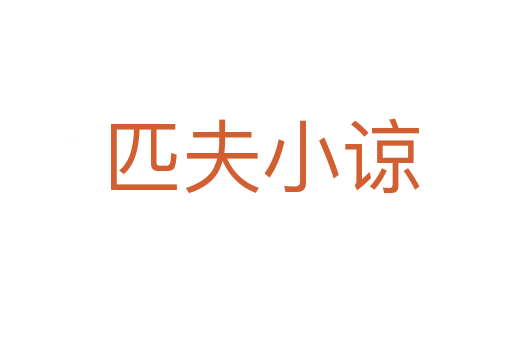 匹夫小谅