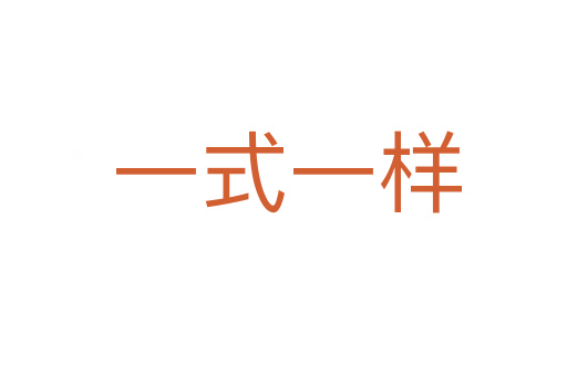 一式一样