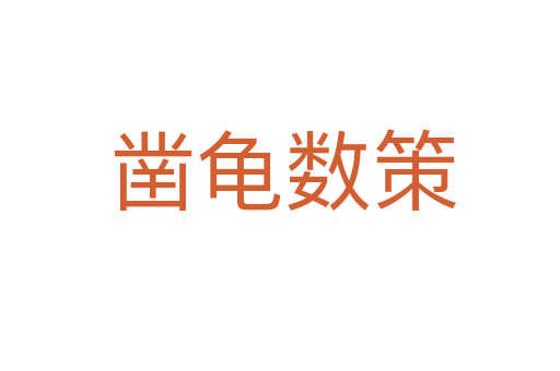 凿龟数策