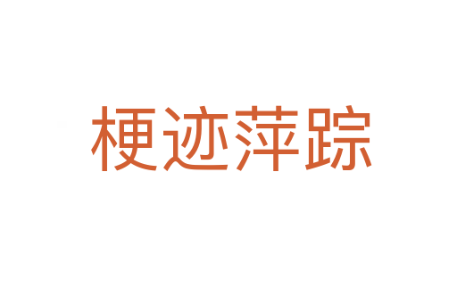 梗迹萍踪