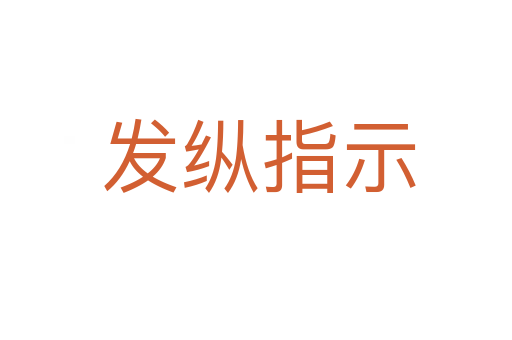 发纵指示