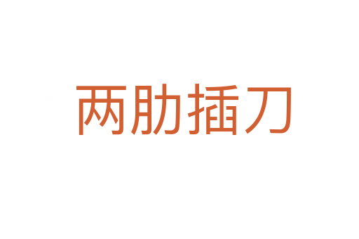 两肋插刀